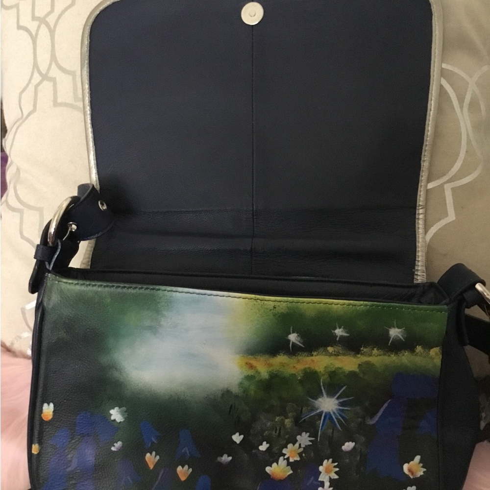 NWT Disney MAD HATTER Limited Edition Leather Sharif Shoulder Bag - Picture 10 of 14